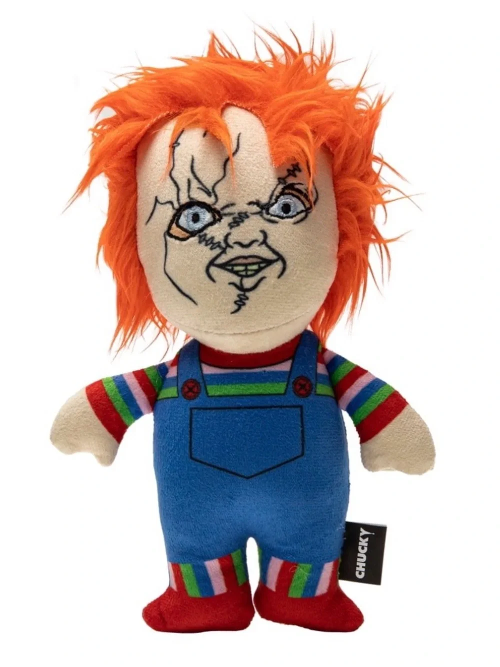 NWT Chucky Good Guys Horror Plush Squeaker Crinkle Dog Toy Halloween